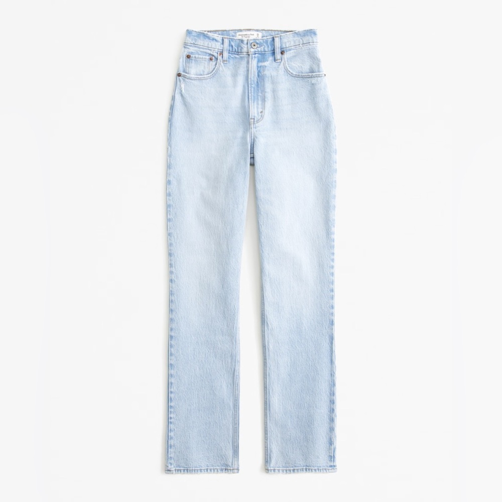 Abercrombie Ultra High Rise 90s Straight Jean